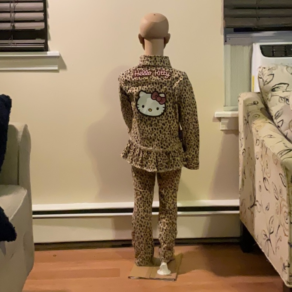 Cheetah print  HELLO KITTY jacket